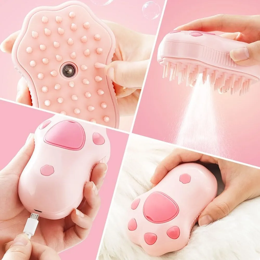 Cepillo a Vapor Recargable PetSpa para Perros y Gatos 10.2 × 7.1 cm
